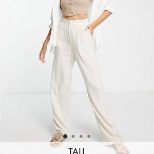 Bershka linen pants